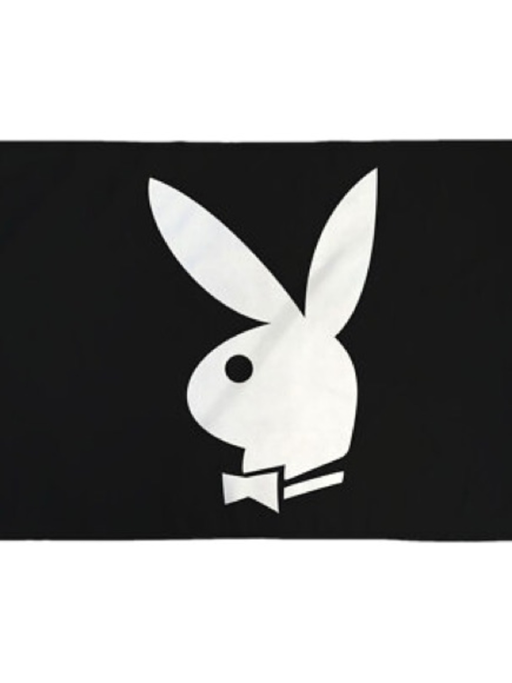 PLAYBOY Black & White Bunny Tapestry